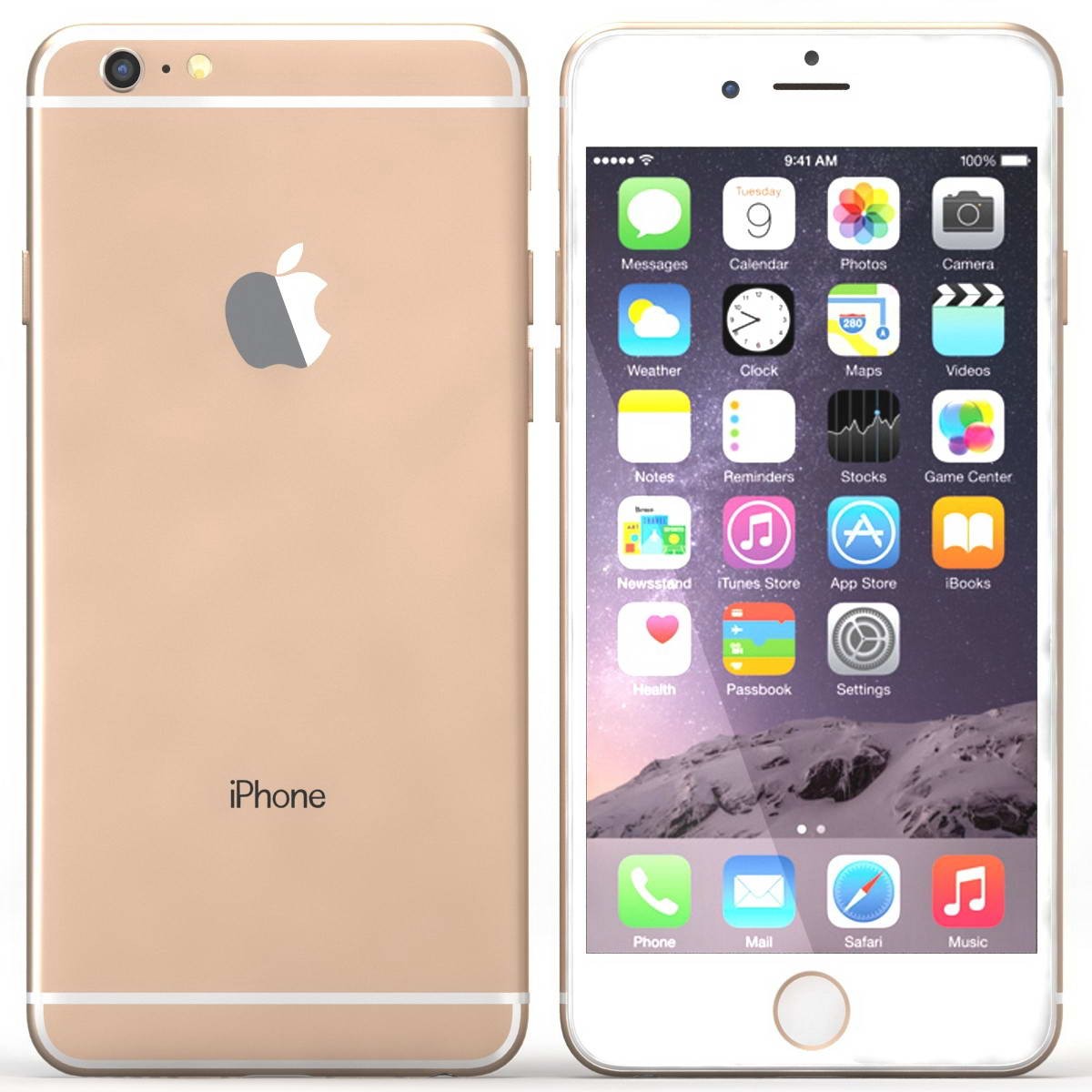 iPhone 6 Plus 16GB Gold MGAA2