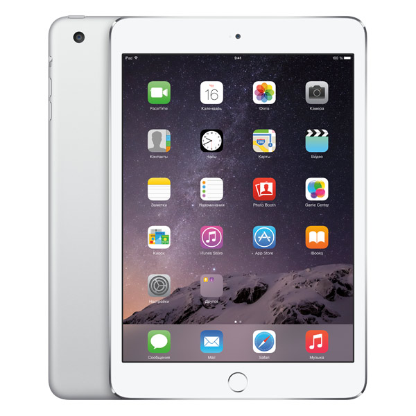 iPad Mini 3 Wi-Fi 64GB Silver MGGT2