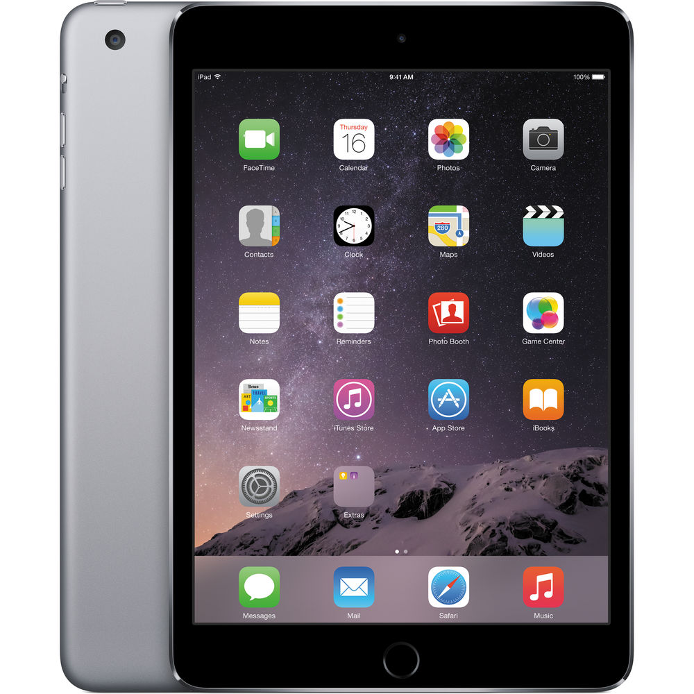 iPad Mini 3 Wi-Fi 16GB Space Gray MGNR2